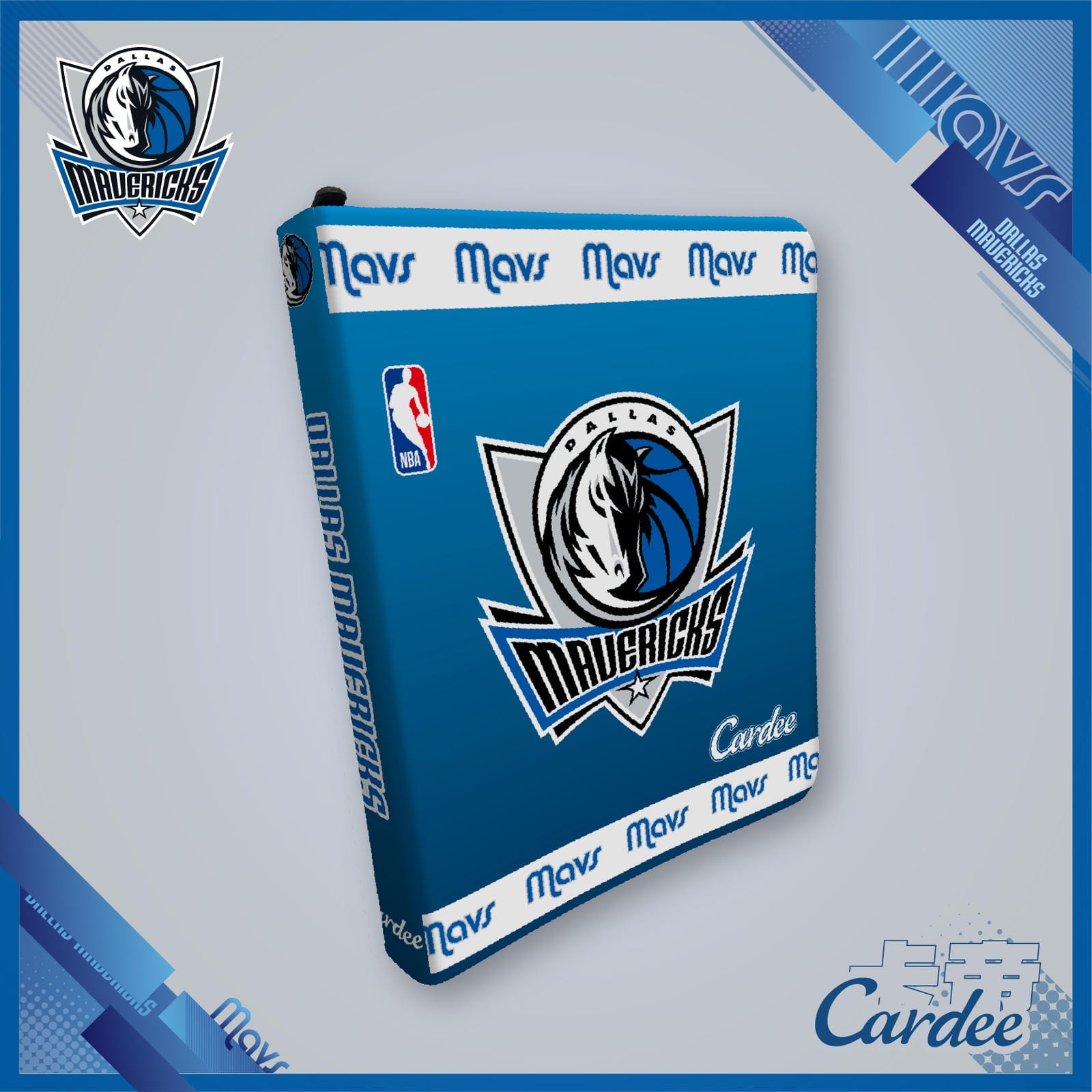 Cardee NBA Team Theme Folios