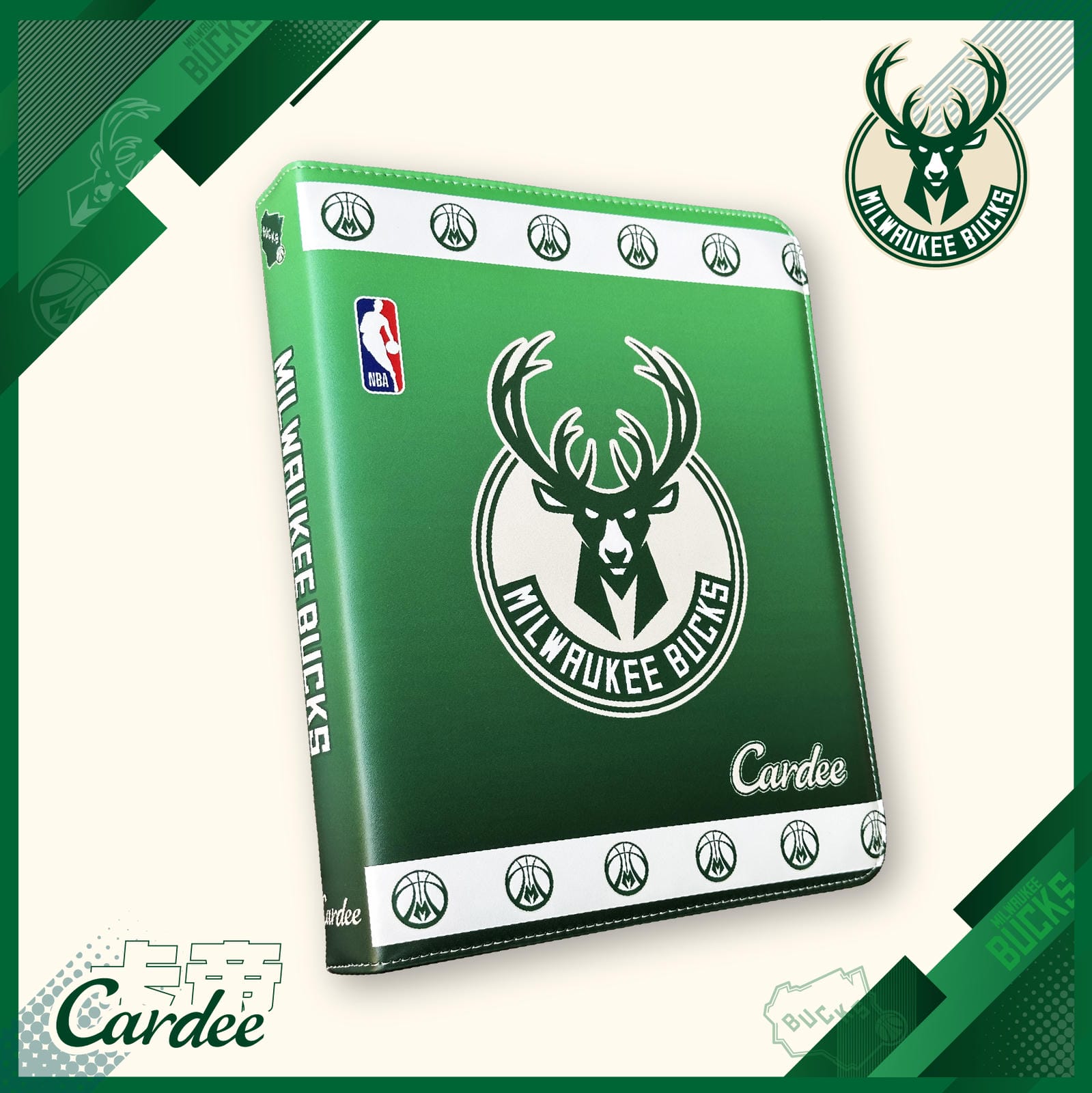 Cardee NBA Team Theme Folios